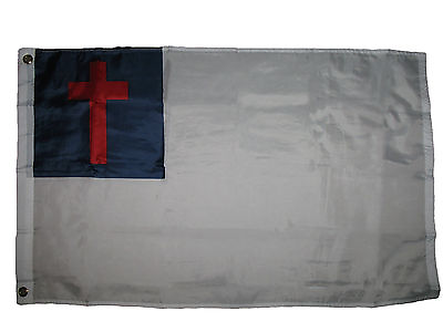 #ad 2x3 Christian Flag 2#x27;x3#x27; House Banner Grommets Super Polyester Fade Resistant $8.44