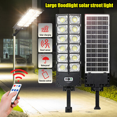 #ad Solar Lights Outdoor Motion Sensor 504LED Security Lights with Remote Control $41.99