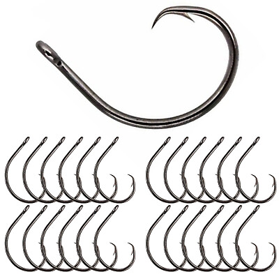 #ad Reaction Tackle Circle Hooks Ultra Sharp In Line 25 Pack $9.99