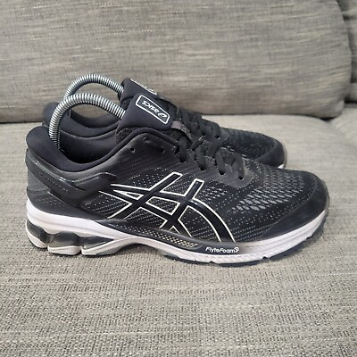 #ad Asics Women#x27;s Gel Kayano 26 1012A457 Black Mono Running Shoes Sneakers Size 9 $29.99