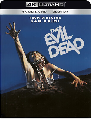 #ad The Evil Dead 4K UHD Blu ray Bruce Campbell Ellen Sandweiss UK IMPORT $33.33