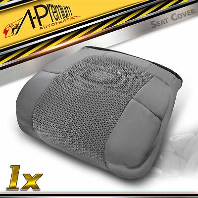 #ad 1x Seat Bottom Cover Front Left for Ford F 150 2001 2002 2003 Dark Graphite Gray $50.09