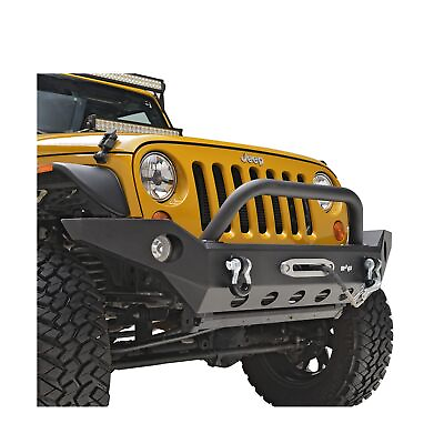#ad EAG Front Bumper with Winch Plate Fit for 07 18 Wrangler JK Offroad $402.79
