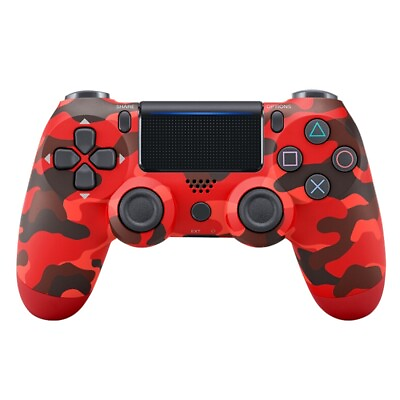 #ad Command Wireless Of Camouflage PS4 Controller Bluetooth And Lamp Gaming $51.00