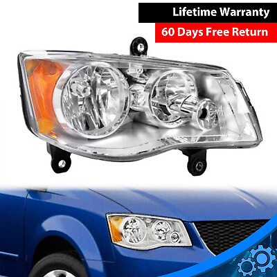 #ad Right Side Headlight For 2011 2020 Dodge Grand Caravan 2008 2016 Town amp; Country $52.00