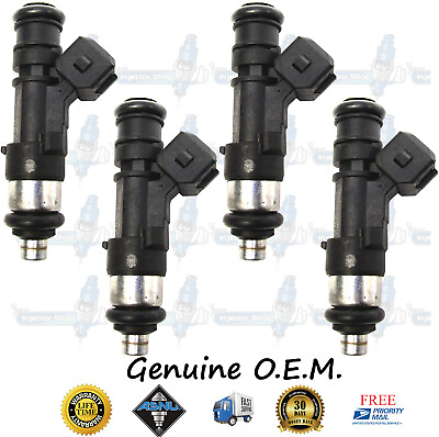 #ad Genuine Factory Ford 4x Fuel Injectors AE8A AA 0280158254 11 12 Fiesta 1.6L DOHC $194.99