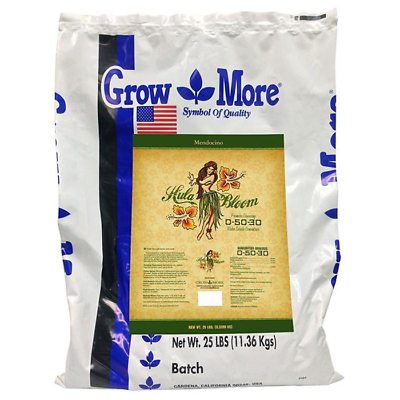 #ad Grow More Hula Bloom 0 50 30 25lb bag indoor outdoor flower enhancer. $134.95