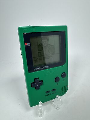 #ad Nintendo Gameboy Pocket Green Console Tested Works $54.99