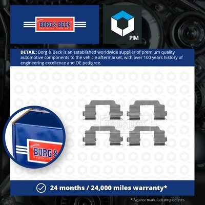 #ad Brake Pad Fitting Kit fits OPEL AGILA B 1.3D Front 08 to 10 Bamp;B Quality New GBP 10.05