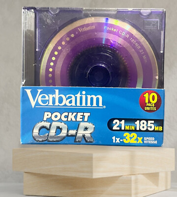 #ad Verbatim Pocket CD R 10pk $12.00