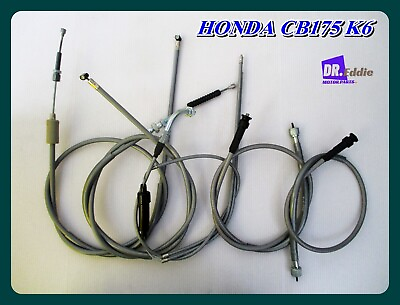 #ad Fit Honda CB175K6 Complete Cable Set 5Pcs. #bi4787 $56.14