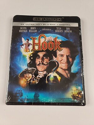 #ad Hook 4K UHD Ultra amp; Blu ray 2018 New Sealed **Read Description** $11.99