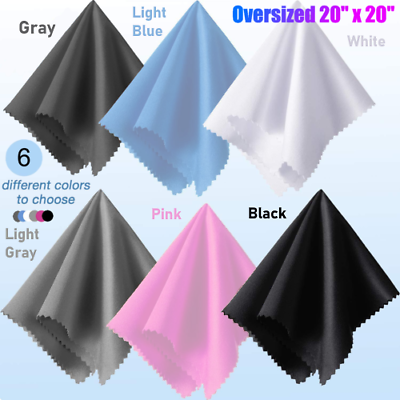 #ad Extra Large Microfiber Cleaning Cloth 20quot; X 20quot; for TV Screens Lens Phone $8.59