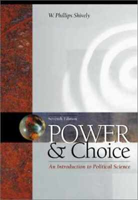 #ad #ad Power amp; Choice: An Paperback by Shively W. Phillips Acceptable n $4.91