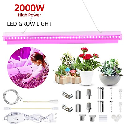 #ad 48LED Full Spectrum LED Grow Light Growing Lamp Veg Plant Flower Indoor $21.95