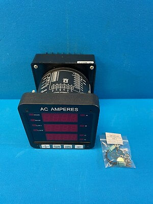 Electro Industries Gauge Tech 3DAA5 3E 3 Phase Display Power Monitor Ammeter $99.95