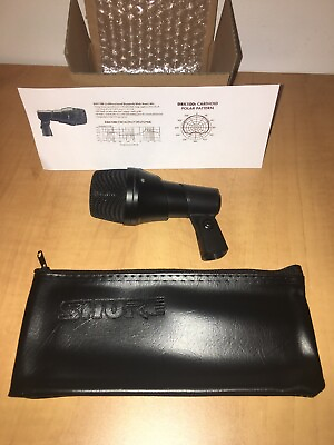 #ad Used Bass Drum Mic for KickBass Guitar Cabinets DRK100Shure SM57 58 Brand Case $38.95