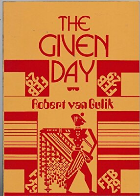 #ad THE GIVEN DAY By Robert Hans Van Gulik *Excellent Condition* $35.95