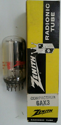#ad 6AX3 NOS vacuum tube Zenith $3.50