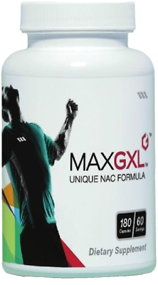 #ad Max GXL Unique NAC Formula Combat Oxidative Stress 180 Veg Caps Exp 2025 $64.00