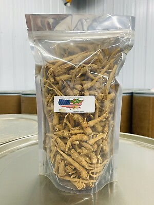 #ad 2022 100% Pure Wisconsin American Panax Ginseng Dry Root 1 pound $43.00