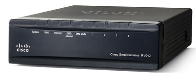 #ad Cisco Small Business RV042 Dual WAN VPN Ethernet Router RV042 NA $129.00