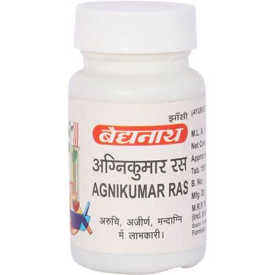 #ad Baidyanath Agnikumar Ras 80tab Ayurvedic Formulation enriched with natural $18.11