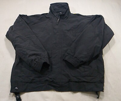 #ad Blauer Mens Jacket Black Extra Large Regular Security Police Conceal Work Duty $28.86