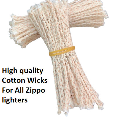 #ad For Zippo lighters 30pcs copper wire cotton core wicks good quality $2.89