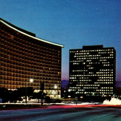 #ad Century Plaza Hotel Avenue of the Stars Century City CA Vintage Postcard 4796 $9.99