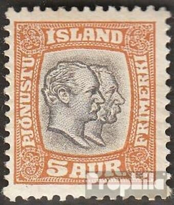 #ad Iceland D26 with hinge 1907 Kings $6.58