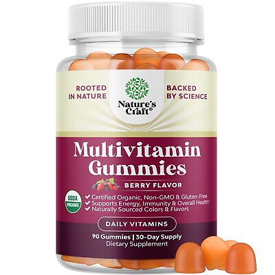 #ad USDA Organic Multivitamin for Women and Men Vegan Organic Multivitamin for Men $17.55