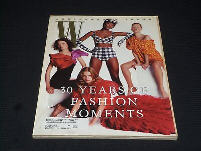 #ad 2002 AUGUST W MAGAZINE MOSS CAMPBELL NICE FASHION FRONT COVER O 14594 $49.99