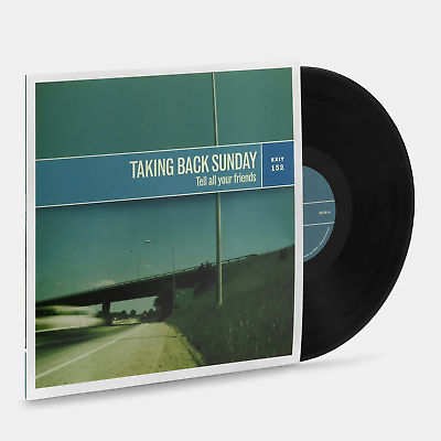 #ad Taking Back Sunday Tell All Your Friends LP Vinyl Record $20.00