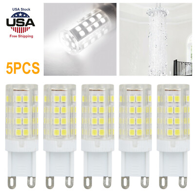 #ad 5 10Pc G9 7W Dimmable LED Corn Bulb Lamp 6000K 2835 51 SMD Daylight Home Light a $8.98