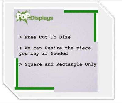 #ad Clear Acrylic Sheet Plexiglass Sheet Plastic Sheet Choose Size and Thickness $29.70