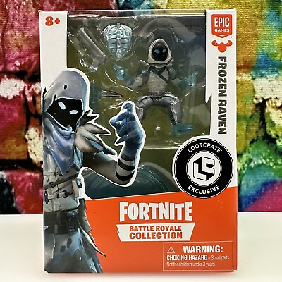 #ad Fortnite Frozen Raven Battle Royale Collection Loot Crate Gaming Exclusive NEW $12.99