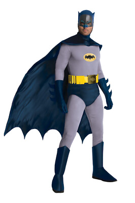 #ad Batman Classic 1966 Grand Heritage Adult Mens Costume Adam West TV Rubies $160.99
