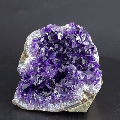 #ad Natural Amethyst Symbiosis Specimen Mineral Calcite Cluster Crystal Quartz P3 $22.88