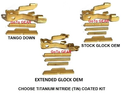 #ad For Glock Gen 5 TiN Gold Control Kit GLOCK OR TANGO DOWN SR CHOOSE CUSTOM KIT $64.95