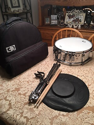 #ad CB700 Dynamax Snare Drum With Carrying Case And Ludwig Stand $145.00