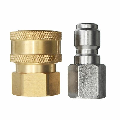 #ad For High Pressure Washer Quick Adapter Durable Stainless or Brass Material $10.30