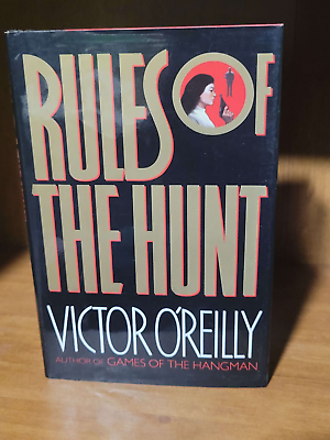 #ad Rules of the Hunt by Victor O#x27;Reilly HC DJ 1995 $8.00
