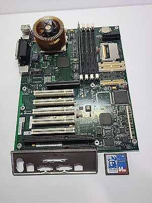 #ad Motorola 01 W3639F Motherboard Pentium III 700mhz 64mb Ram Thermaltake Cooler $150.00