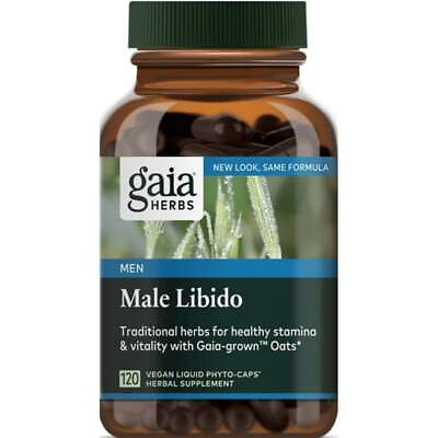 #ad Gaia Herbs Male Libido 120 Liq Vegcap $46.82