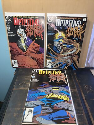 #ad 1989 Batman Detective Comics The Mud Pack Parts 12 amp; 4 2 Mini Posters $20.41