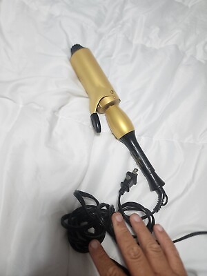 #ad Gold ‘N Hot Curling Ironing See Pictures For Condition $15.99