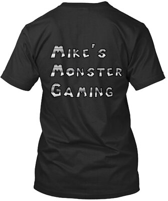 Mike s Monster Gaming Red Logo Tee T shirt $21.87
