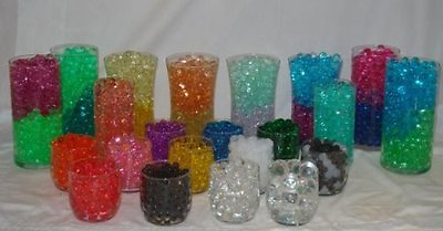 #ad Wedding Water Beads Vase fill Centerpiece Decorations each pack makes 3 gallons $18.95