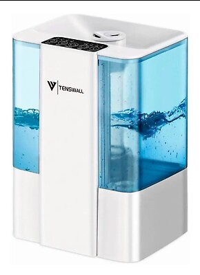 #ad Tenswall TW 601Humidifiers for Home 5L Ultrasonic Humidifier White IL RT6 19... $25.99